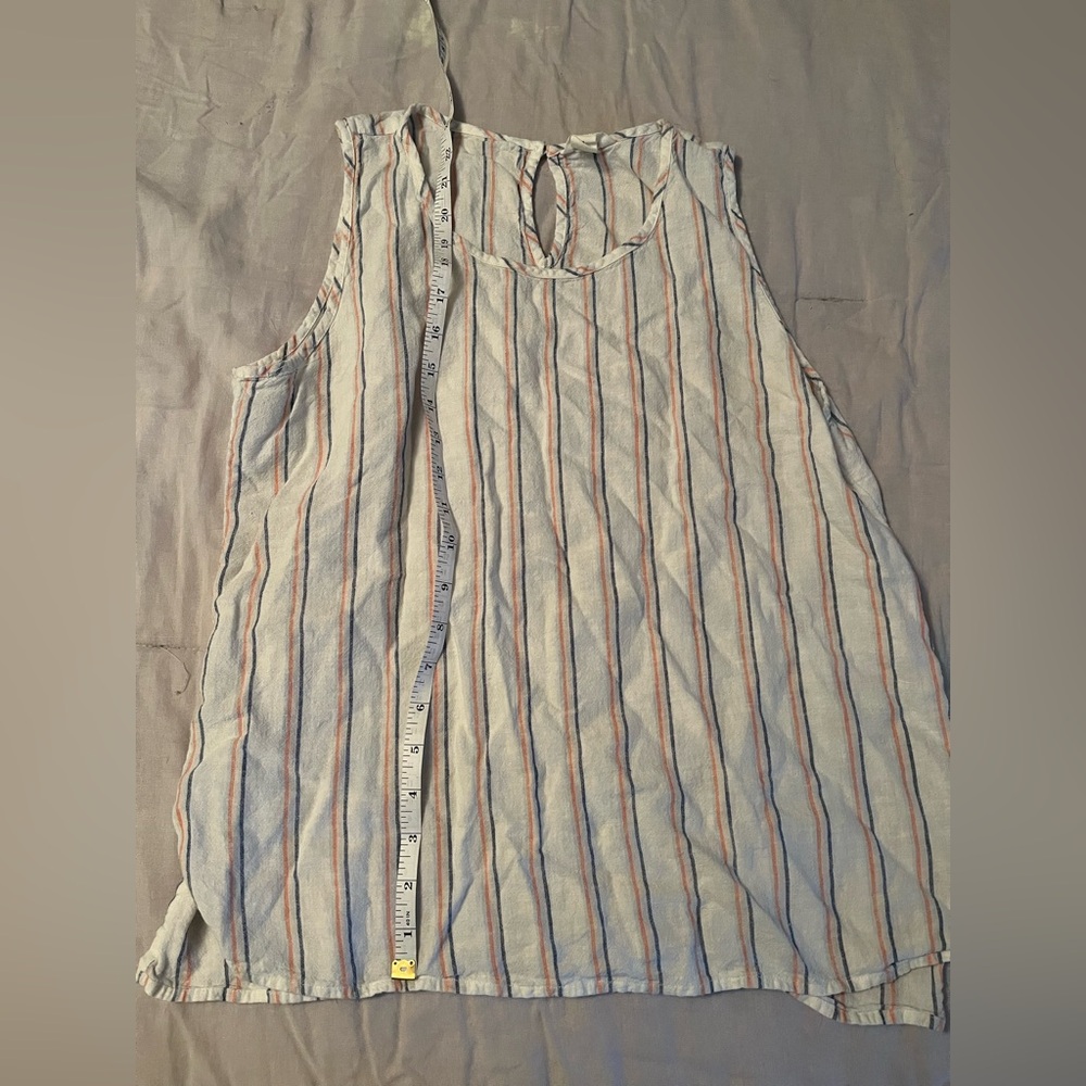 Caslon Striped Tank Top - Picture 4 of 5